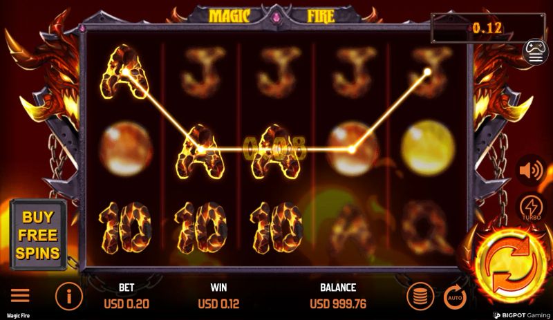 Magic Fire gameplay screenshot