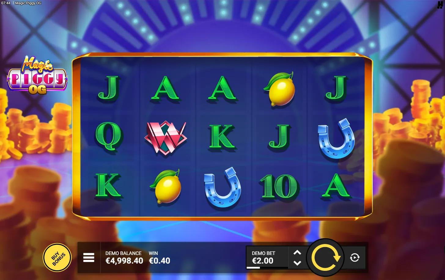 Magic Piggy OG slot gameplay screenshot