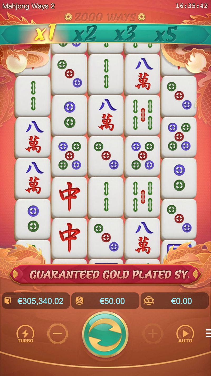 Mahjong Ways 2 gameplay screenshot