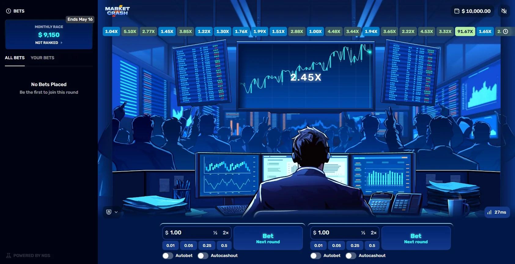 Market Crash gameplay screenshot