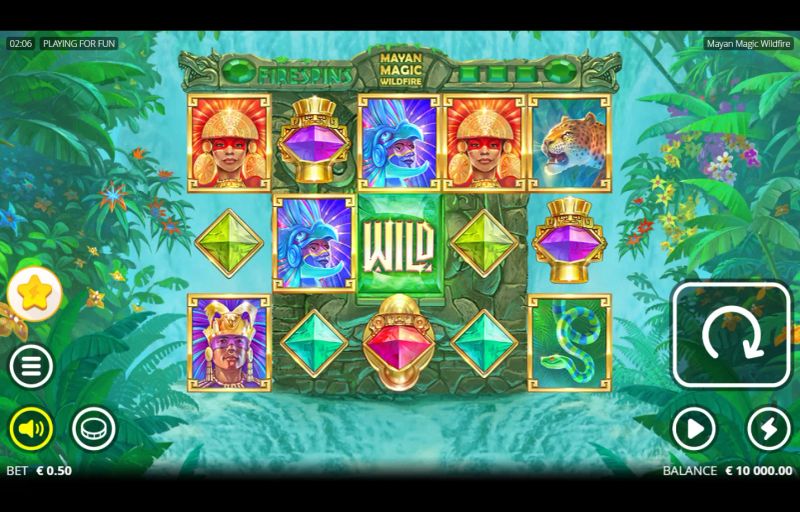 Mayan Magic Wildfire gameplay screenshot
