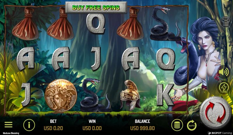 Medusa Blessing gameplay screenshot