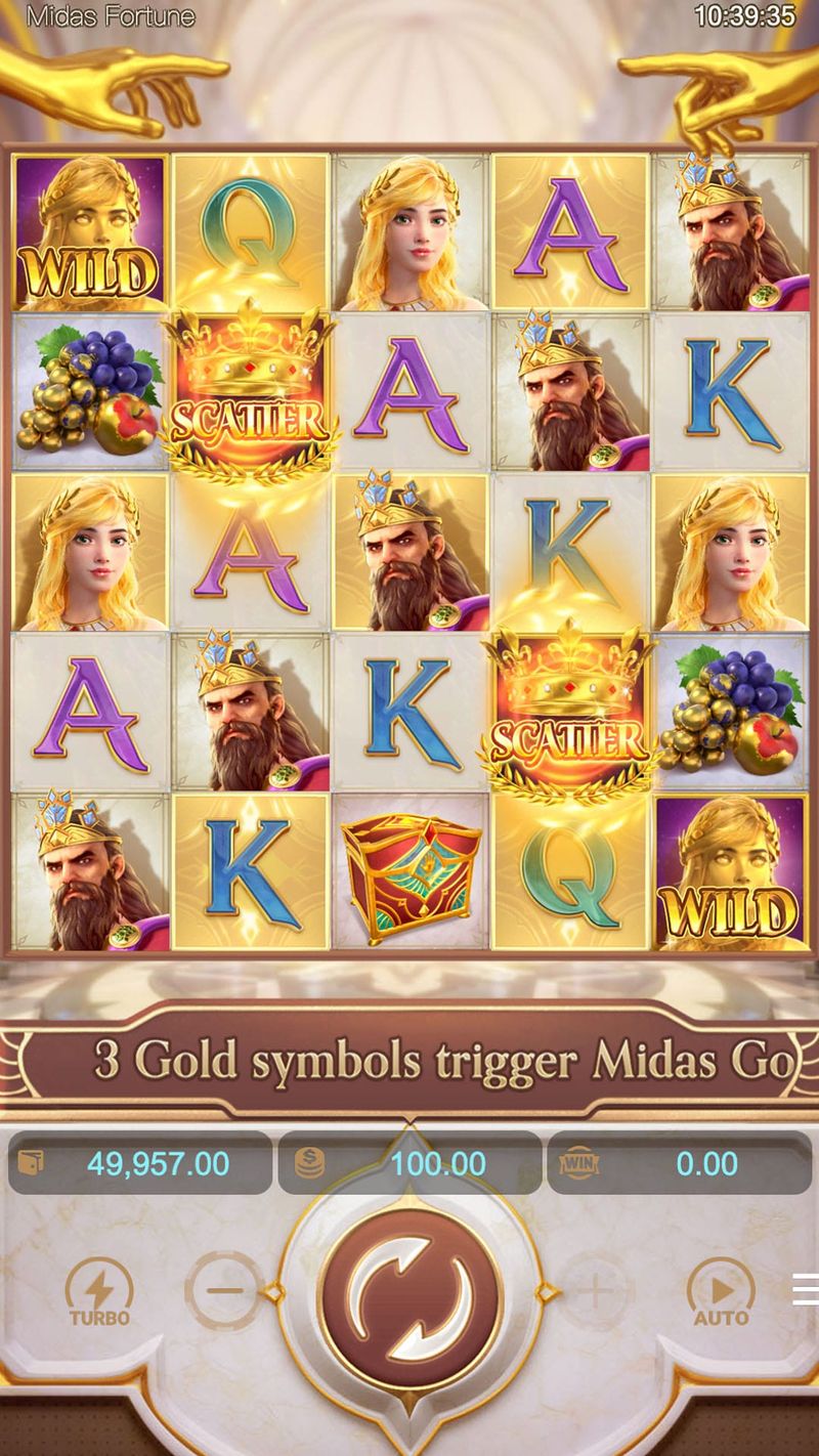 Midas Fortune gameplay screenshot