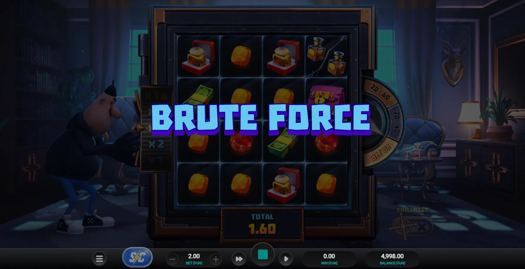 Midnight Marauder Clusterbreaker slot gameplay screenshot