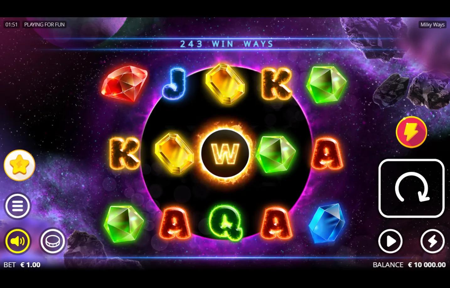 Milky Ways gameplay screenshot