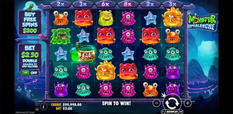 Monster Superlanche gameplay screenshot
