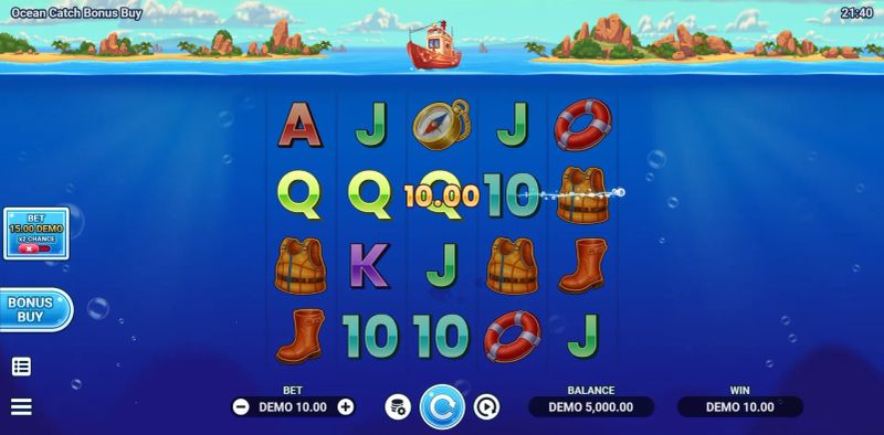 Ocean Catch Bonus Buy gameplay screenshot
