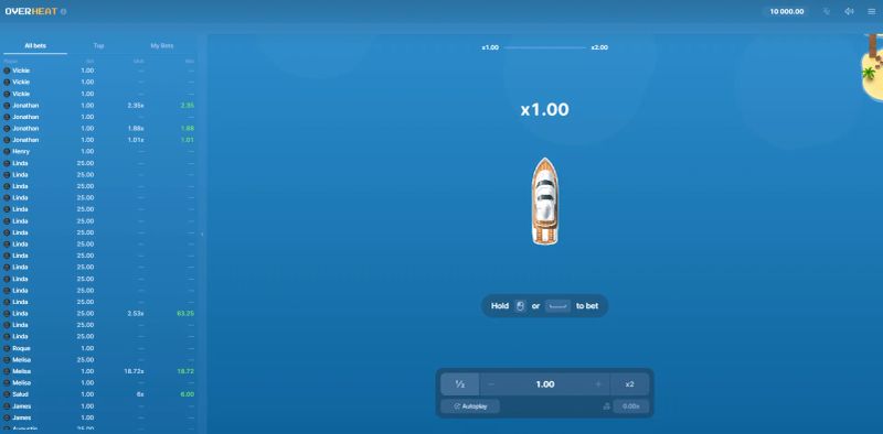 Overheat gameplay screenshot