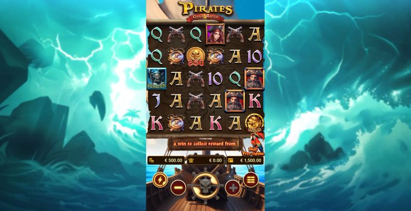 Pirates Gold Rush gameplay screenshot