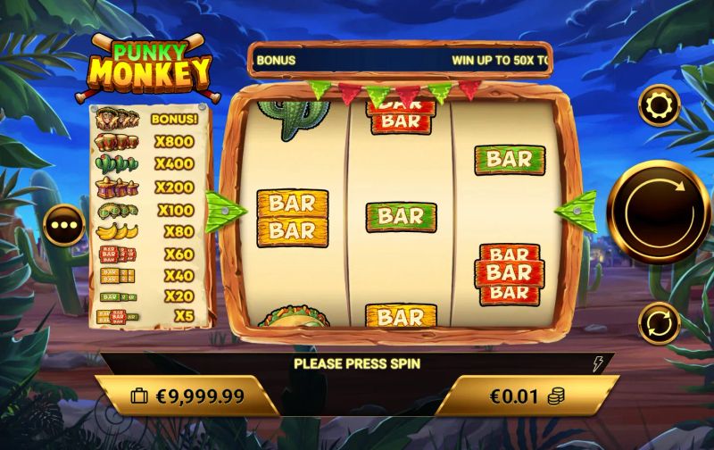 Punky Monkey gameplay screenshot