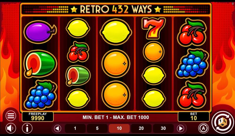 Retro 432 Ways gameplay screenshot