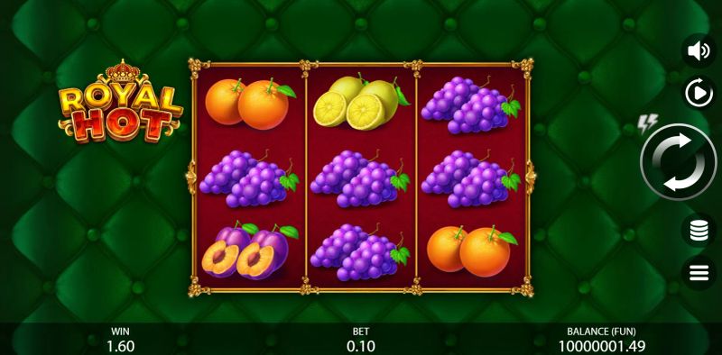 Royal Hot gameplay screenshot
