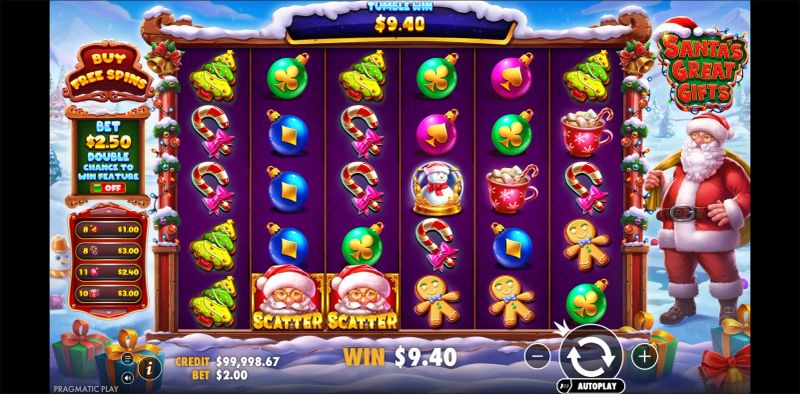 Santa's Great Gifts gameplay screenshot