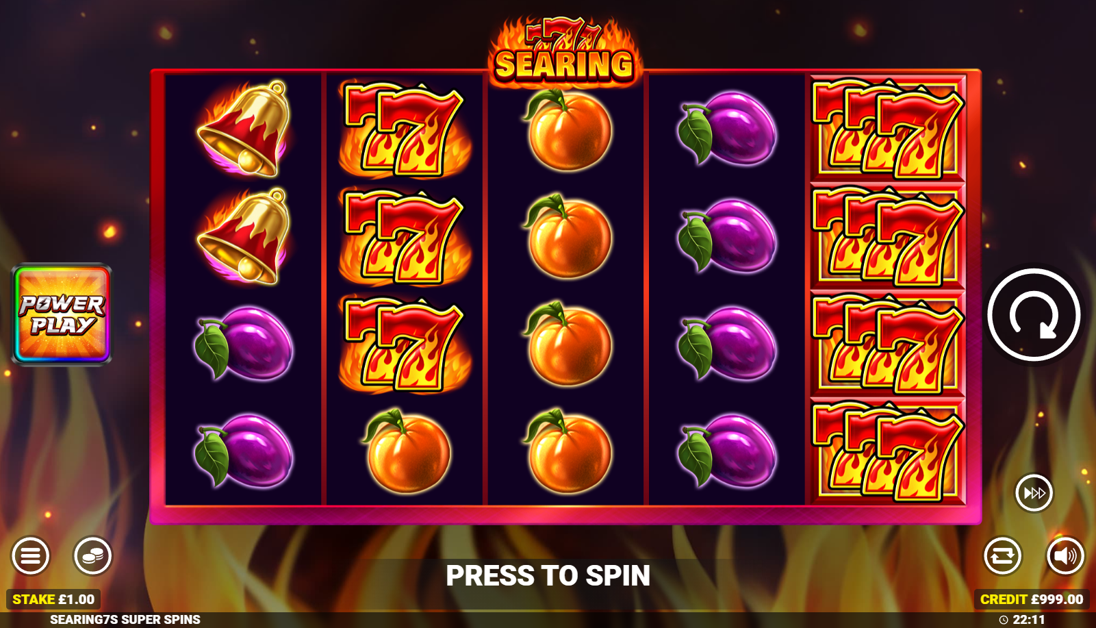 Searing 7s gameplay screenshot