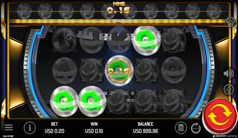 Secret Ball gameplay screenshot