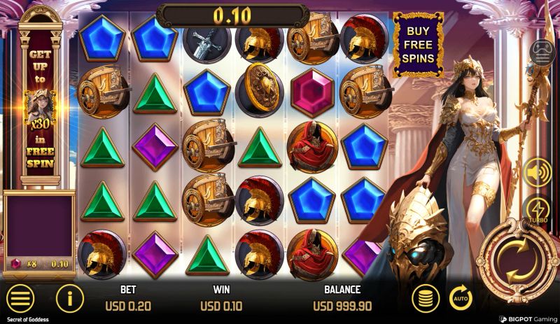 Secret of Goddess gameplay screenshot