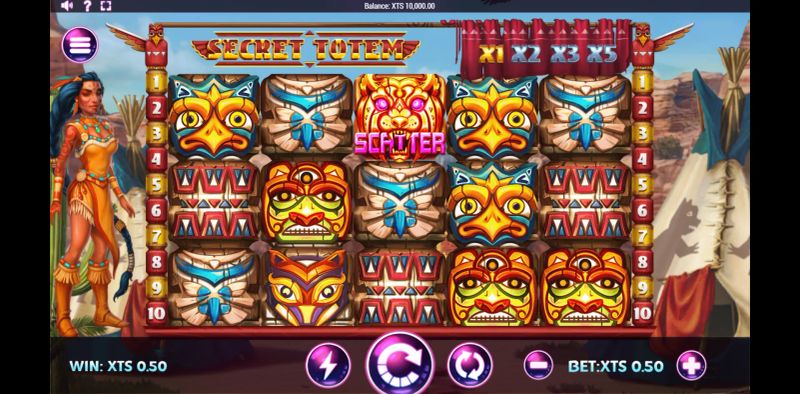 Secret Totems gameplay screenshot