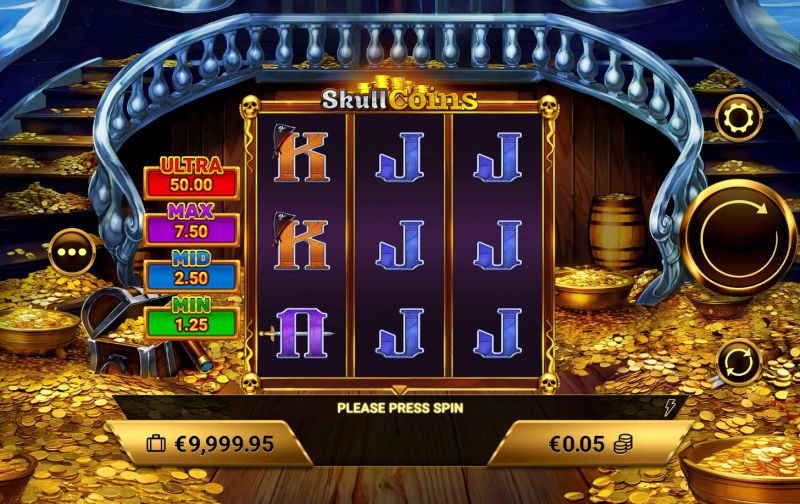Skull Coins gameplay screenshot