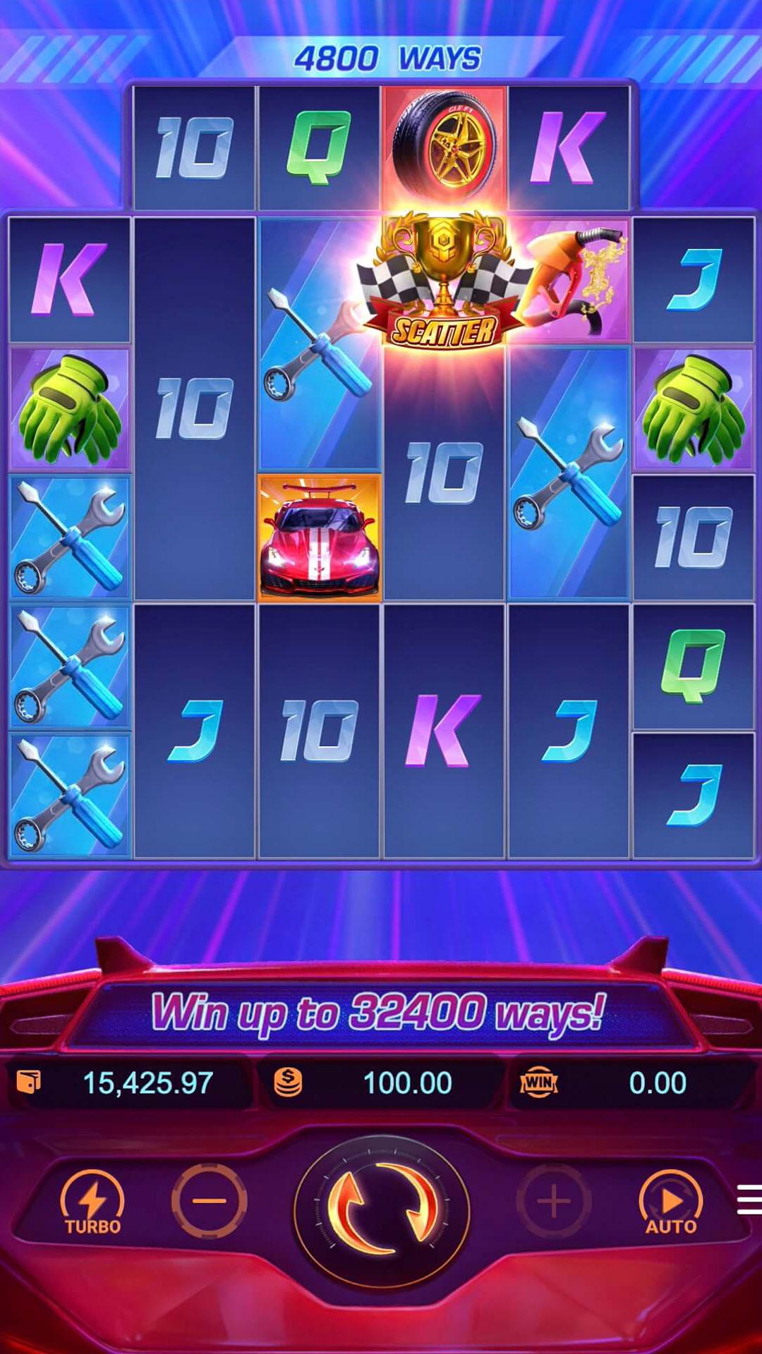 Speed Winner slot gameplay screenshot