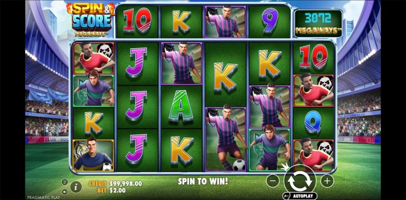 Spin & Score Megaways gameplay screenshot