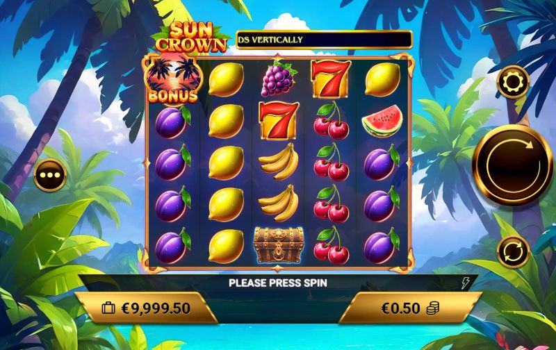 Sun Crown gameplay screenshot