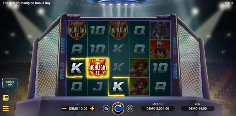 The Belt of Champion Bonus Buy gameplay screenshot