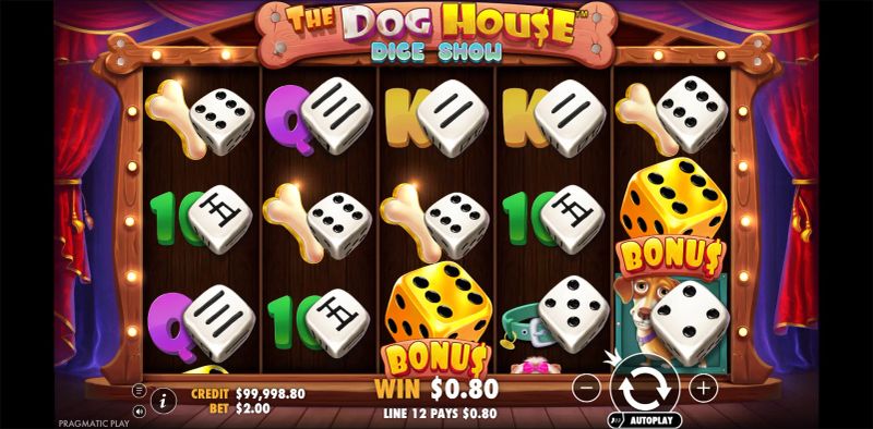 The Dog House Dice Show gameplay screenshot