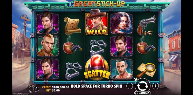 The Great Stick-Up gameplay screenshot