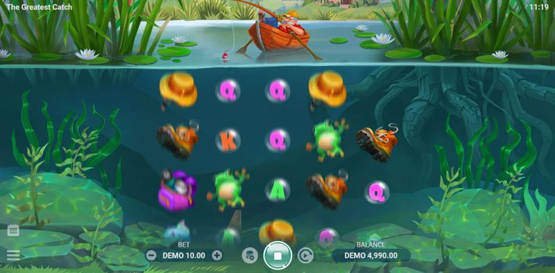 The Greatest Catch gameplay screenshot