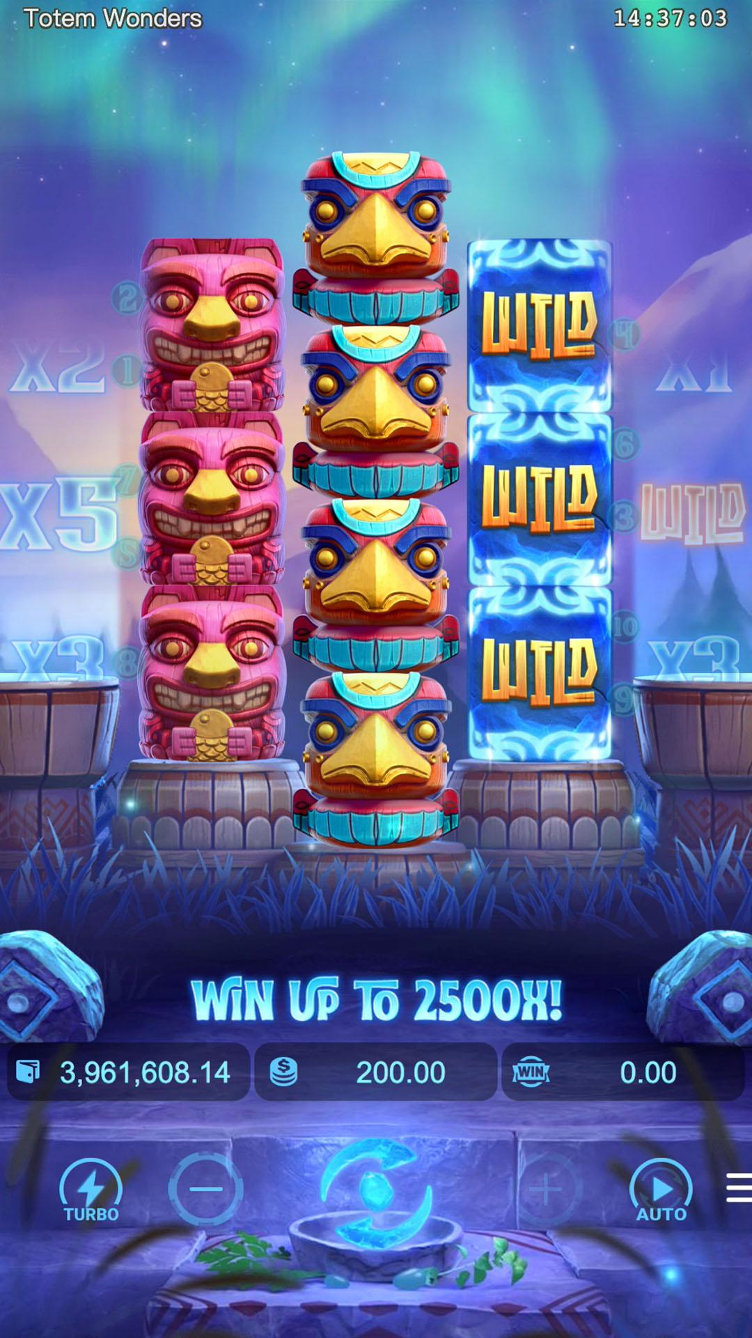 Totem Wonders slot gameplay screenshot