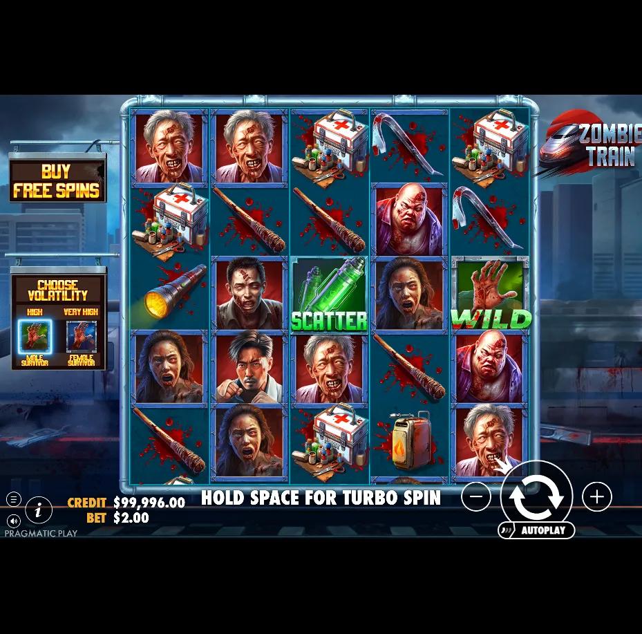 Train to Seoul slot by Pragmatic Play gameplay screenshot