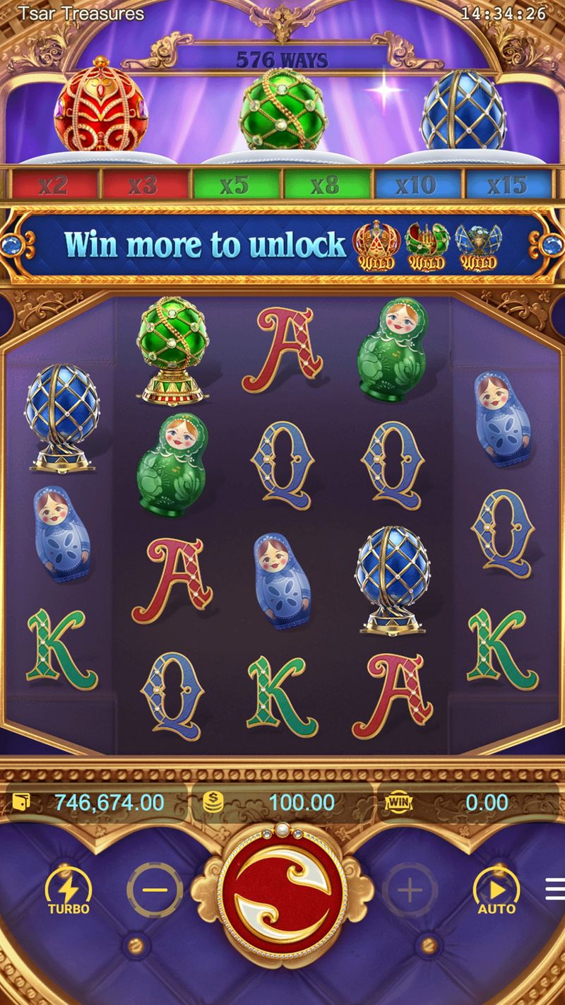 Tsar Treasures gameplay screenshot