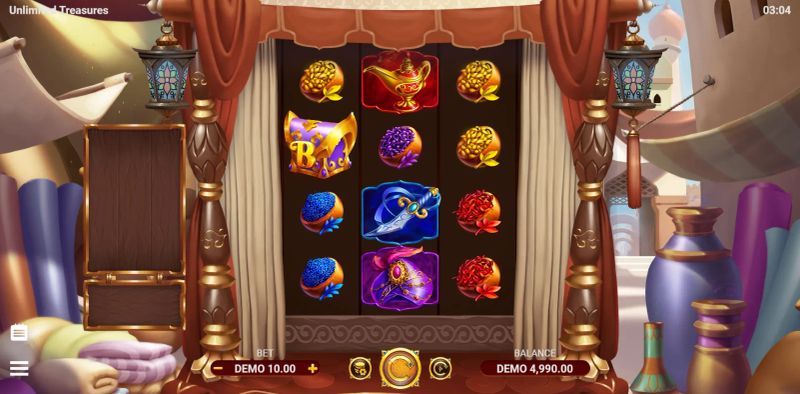 Unlimited Treasures gameplay screenshot