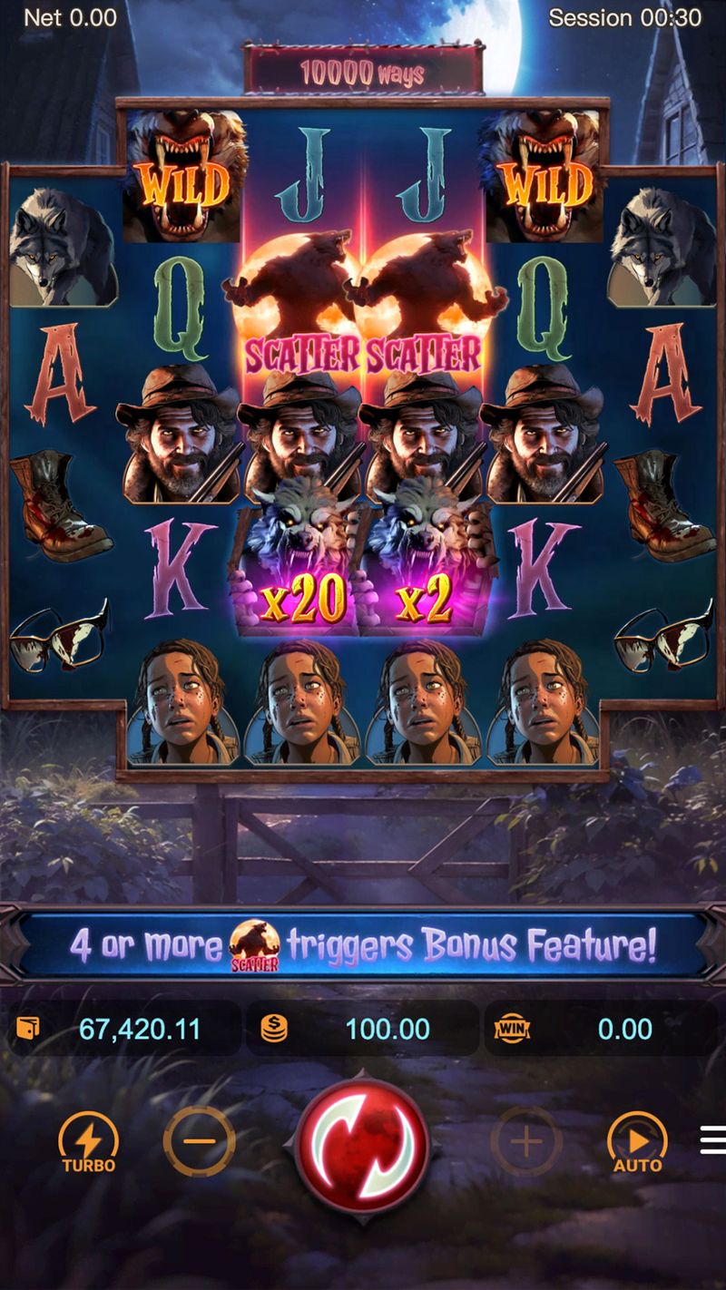 Werewolf's Hunt gameplay screenshot