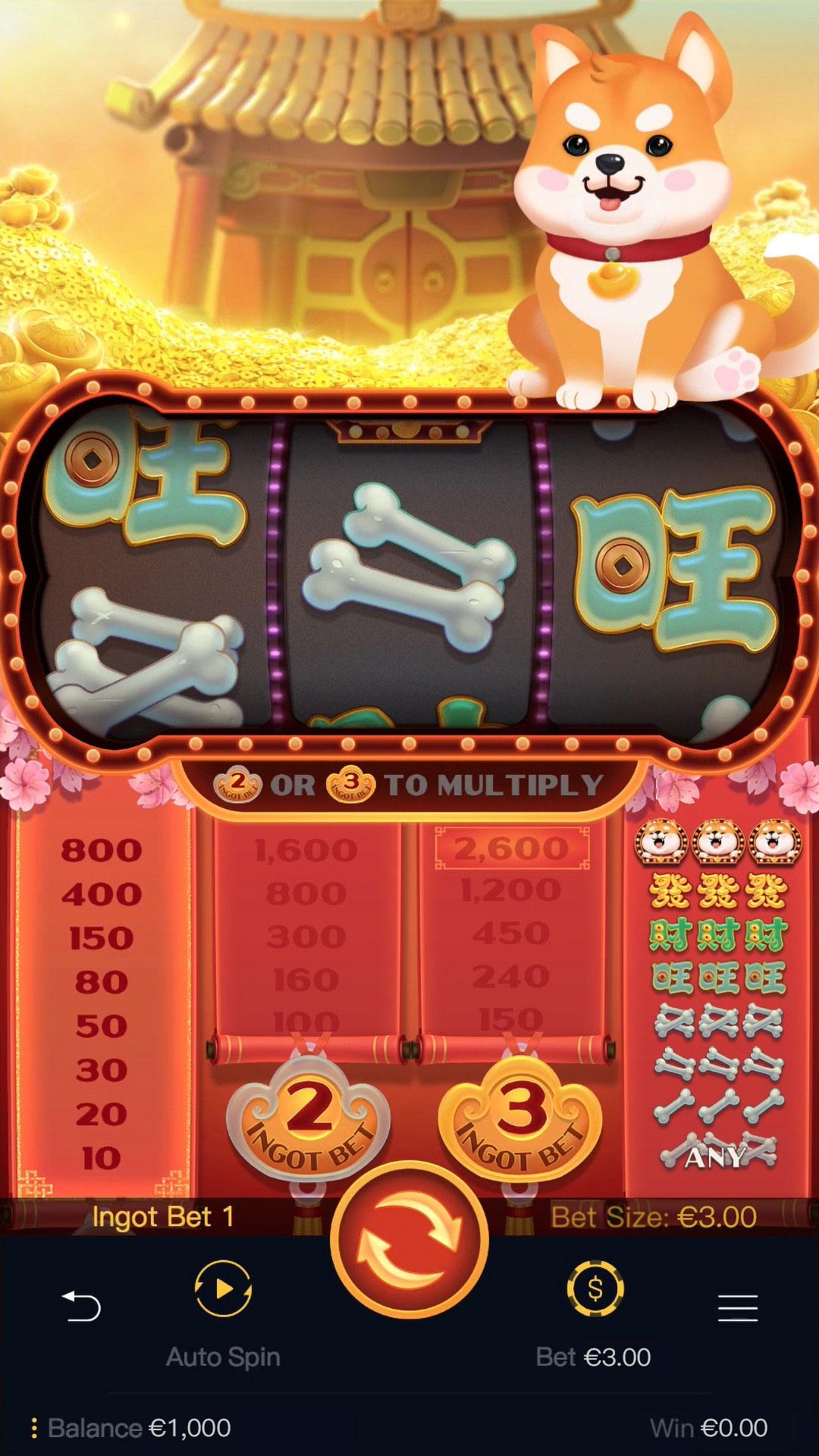 Win Win Won slot gameplay screenshot
