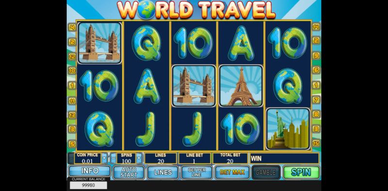 World Travel gameplay screenshot