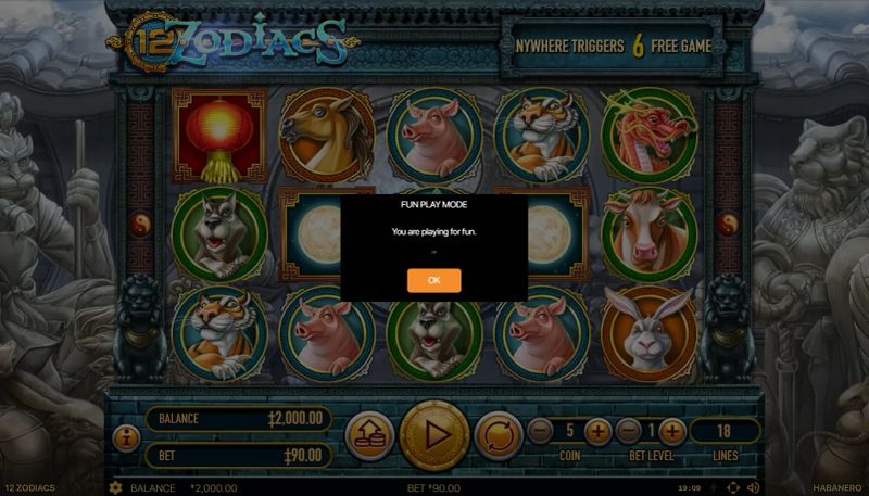12 Zodiacs gameplay screenshot