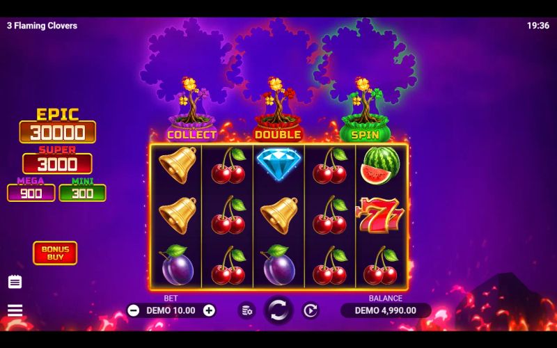 3 Flaming Clovers gameplay screenshot