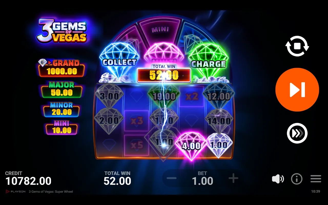 3 Gems of Vegas Super Wheel - screenshot 3