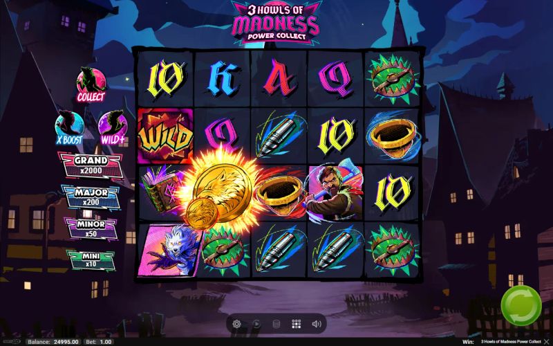 3 Howls of Madness Power Collect gameplay screenshot