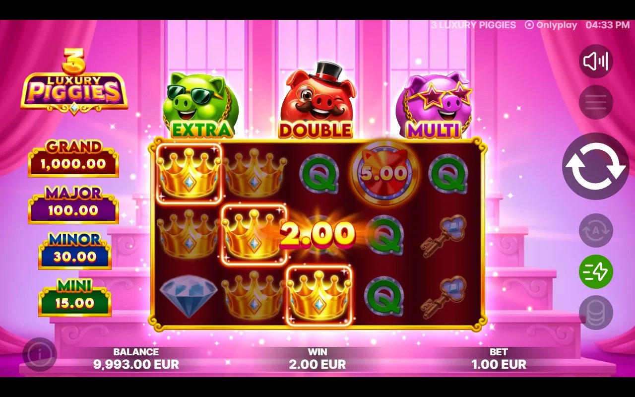3 Luxury Piggies - screenshot 1