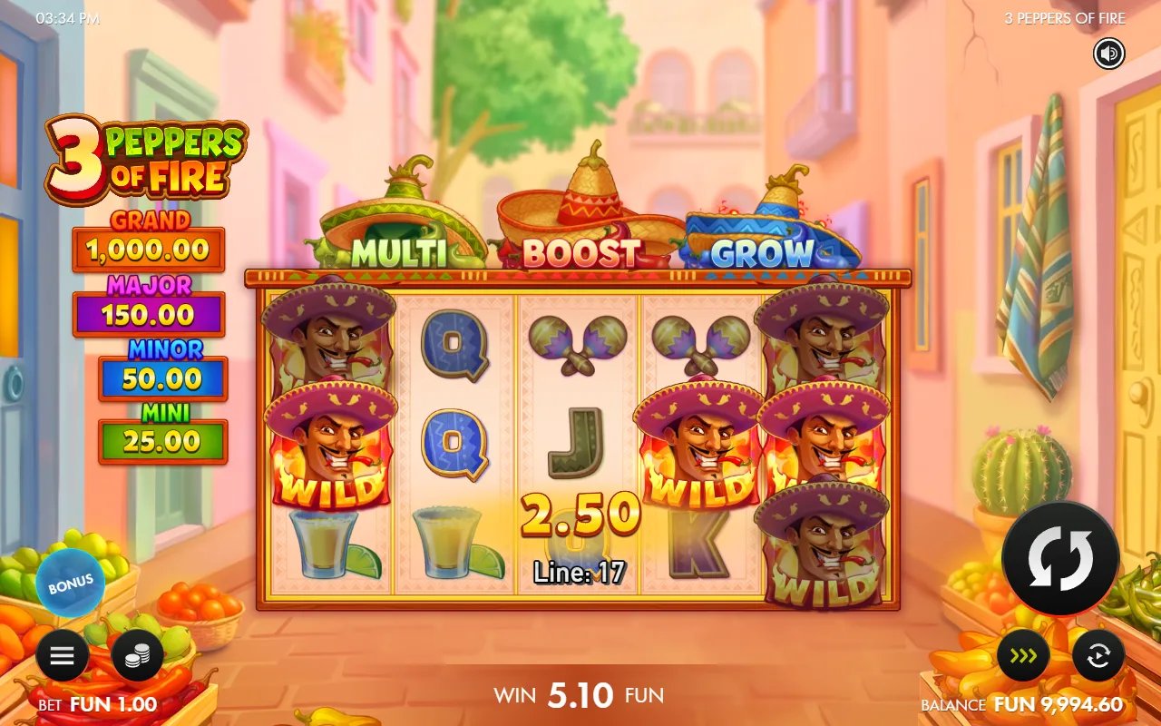 3 Peppers of Fire - screenshot 1
