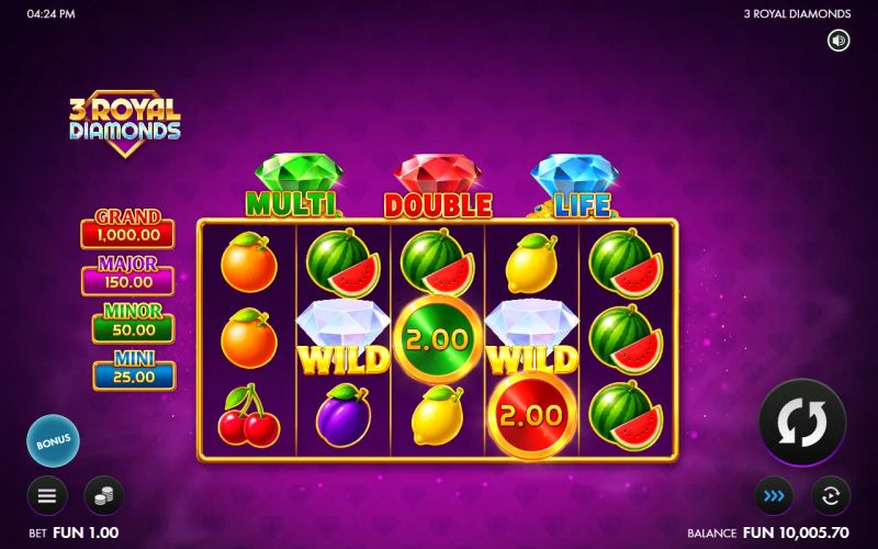 3 Royal Diamonds gameplay screenshot
