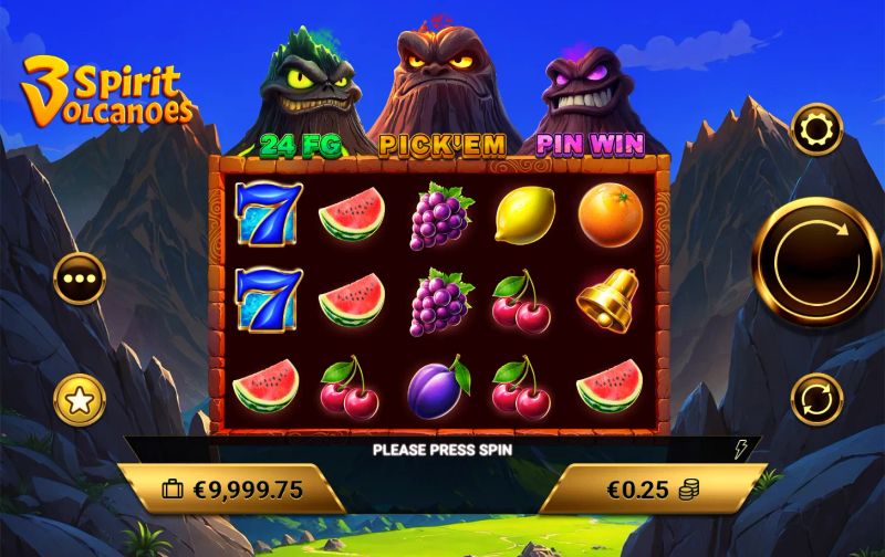 3 Spirit Volcanoes gameplay screenshot