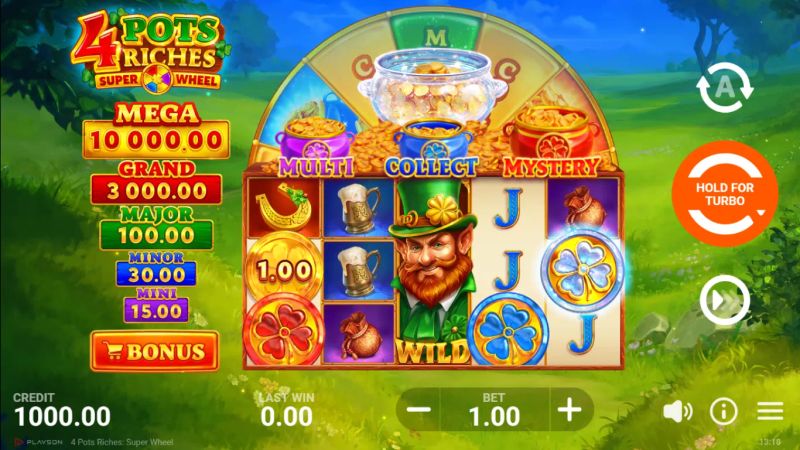 4 Pots Riches: Super Wheel gameplay screenshot