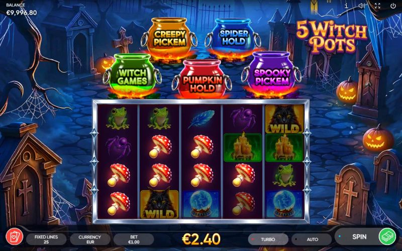 5 Witch Pots gameplay screenshot