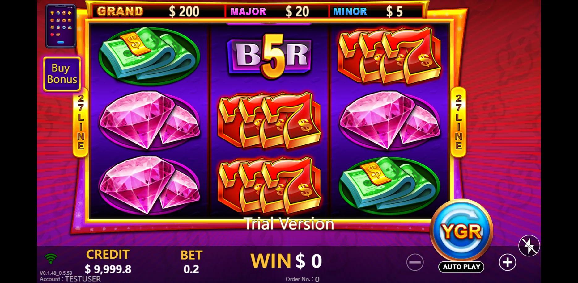 777 More Cash slot gameplay screenshot