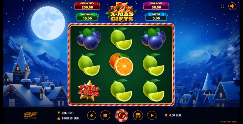 777 X-Mas Gifts gameplay screenshot