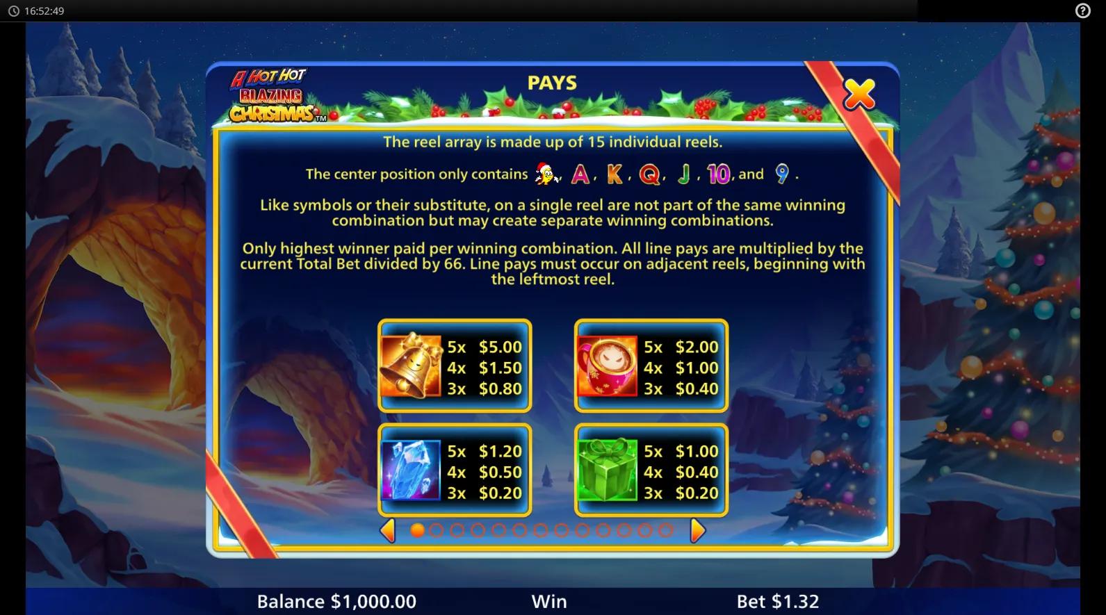 A Hot Hot Blazing Christmas gameplay screenshot
