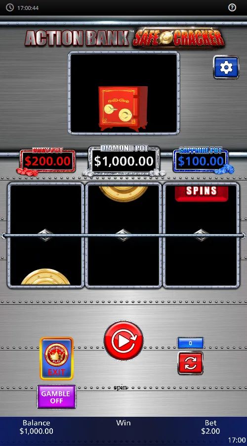 Action Bank Safe Cracker gameplay screenshot